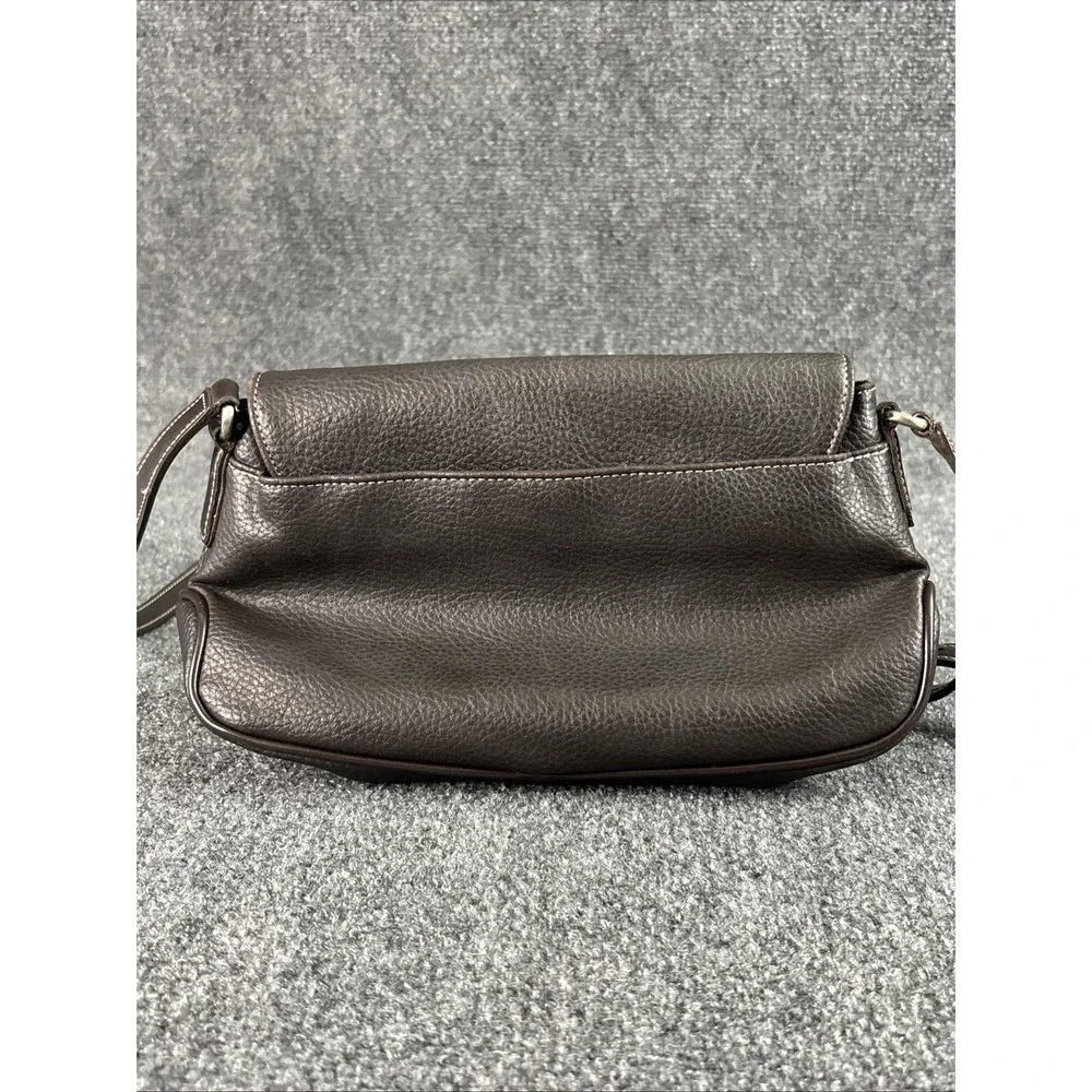 Vintage Guess Crossbody Pebbled Leather Black Purse